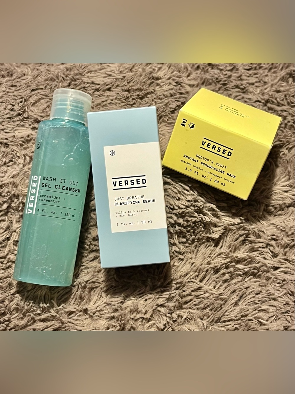 NEW Versed Skincare Bundle